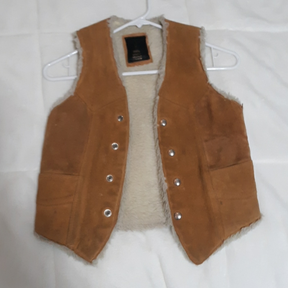 Leather vest